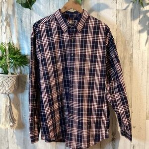 Eddie Bauer Thick Plaid Button Down